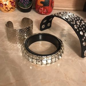 Bangle, bracelet, and cuffs with shine!